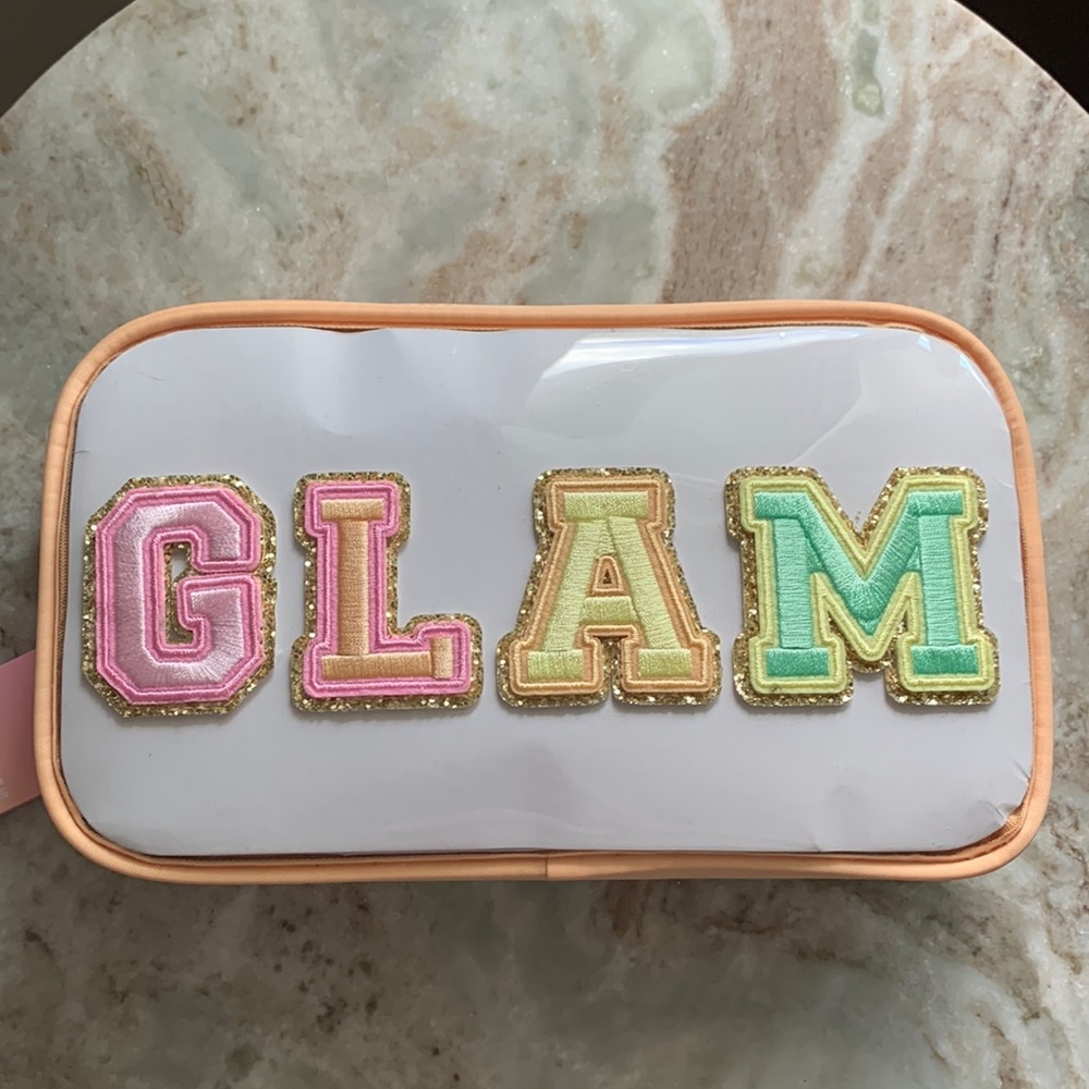 GLAM Patch Clear Bag - Stoney Clover Lane x Target Orange